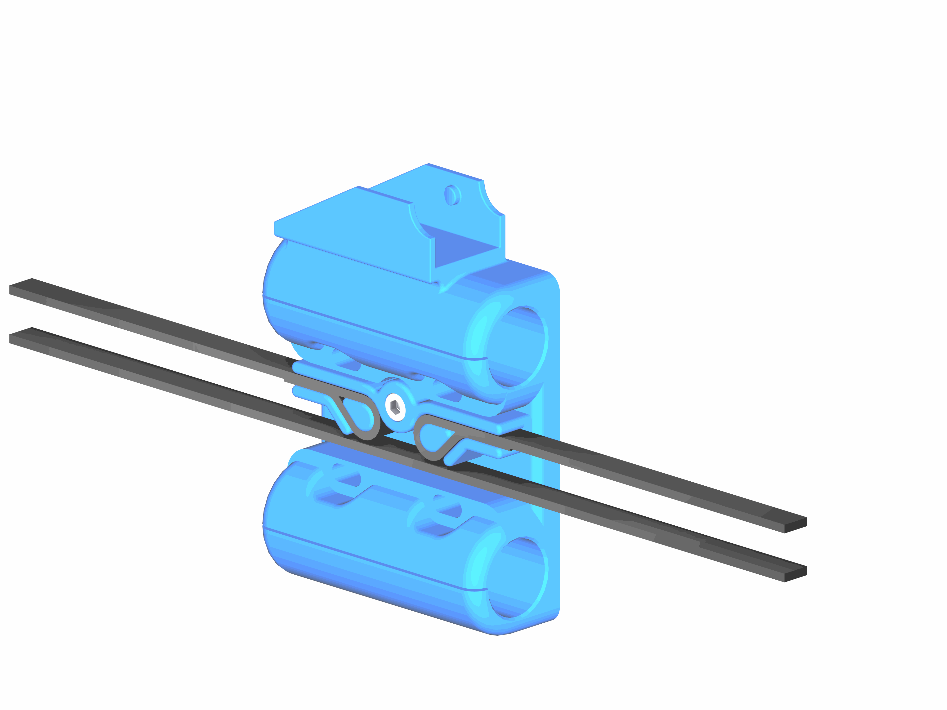 Prusa i3 X-Carriage for GT2 belt
