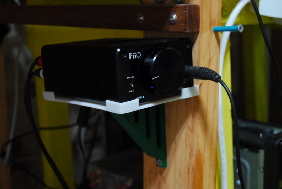 FiiO headphone amplifier mount