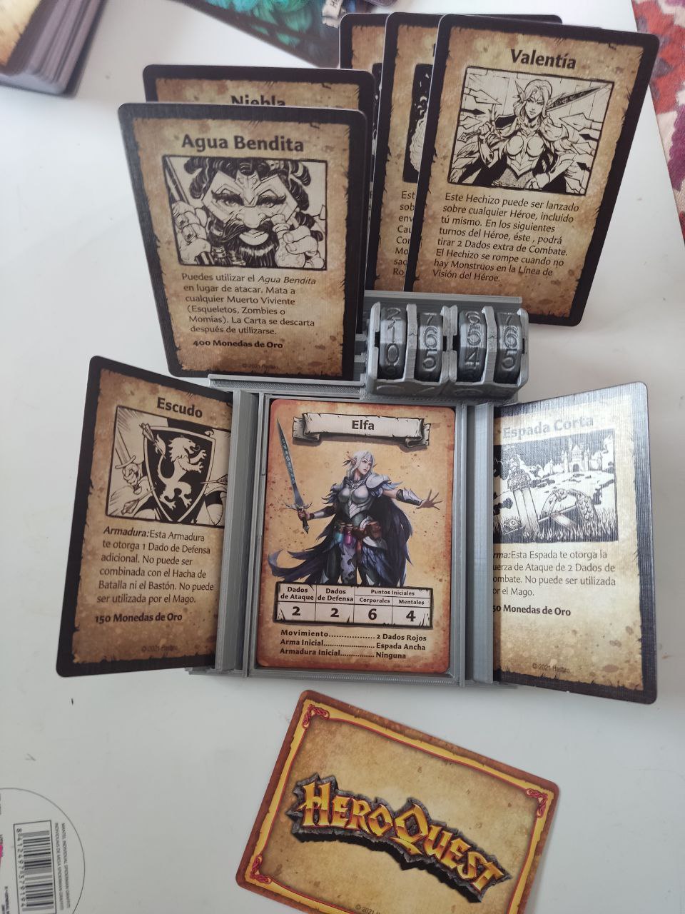 Dashboard Heroquest 2021