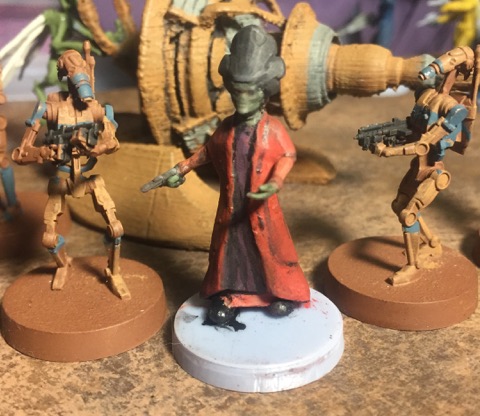 Nute Gunray (star wars legion scale)