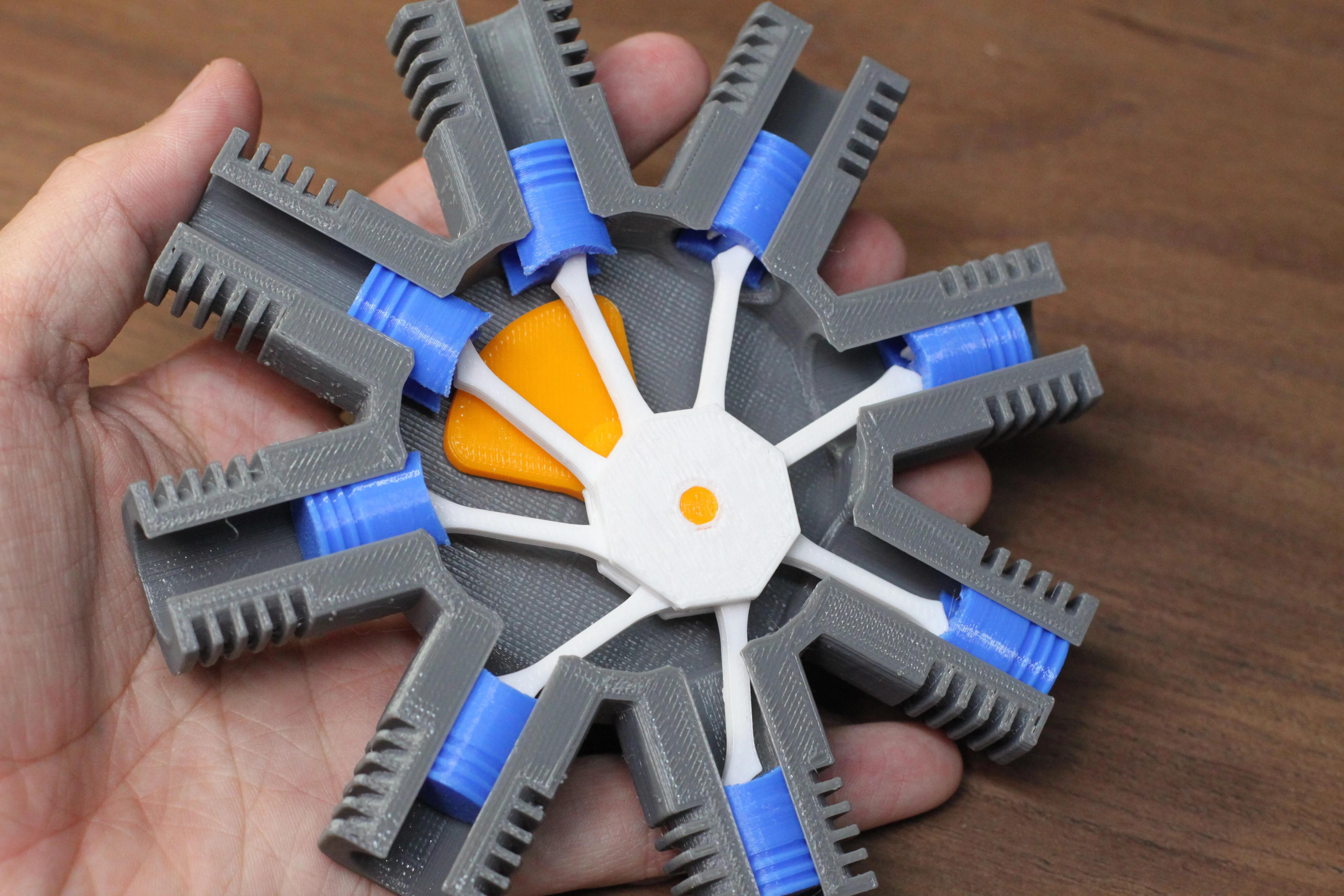 Radial Piston Engine Model