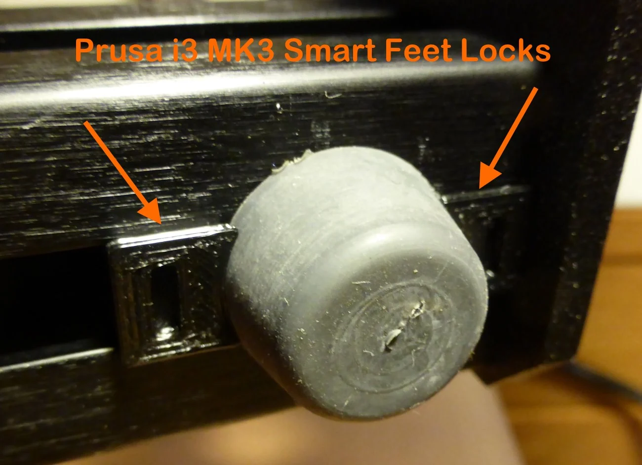 Prusa i3 MK3 Feet Smart Lock