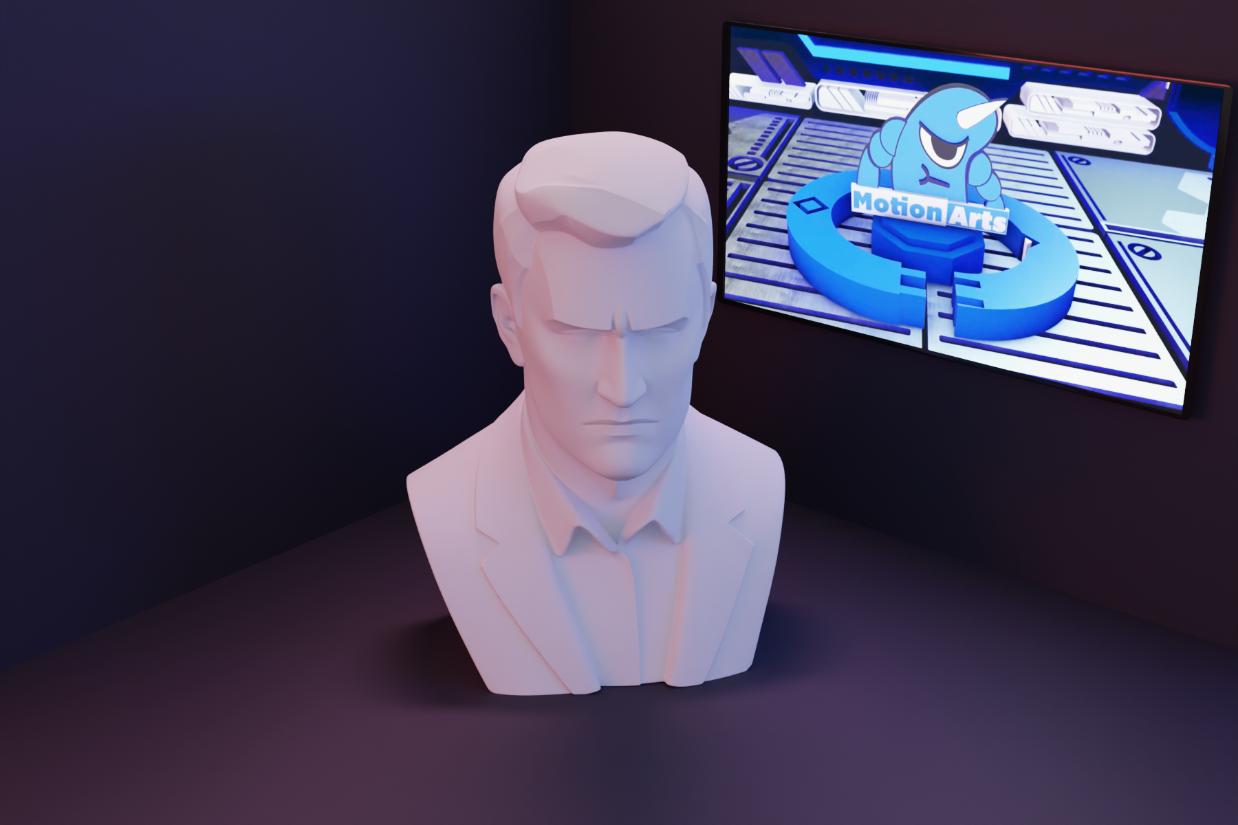 Busto de Charlie Kirk