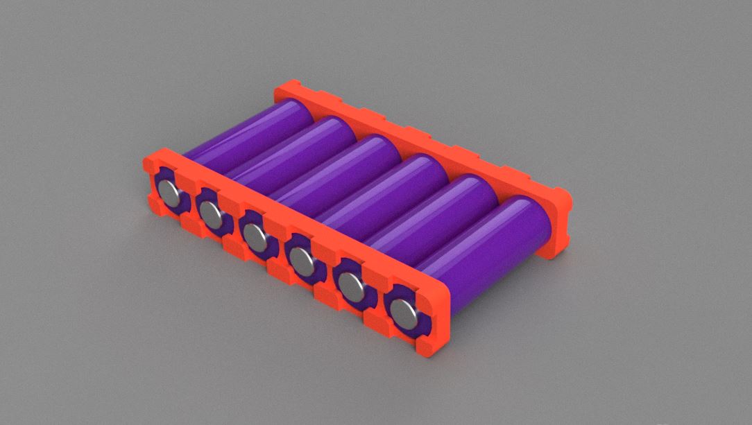 21700 battery holders various sizes