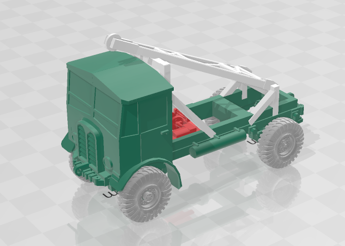 AEC 0853 Matador Timber Tractor