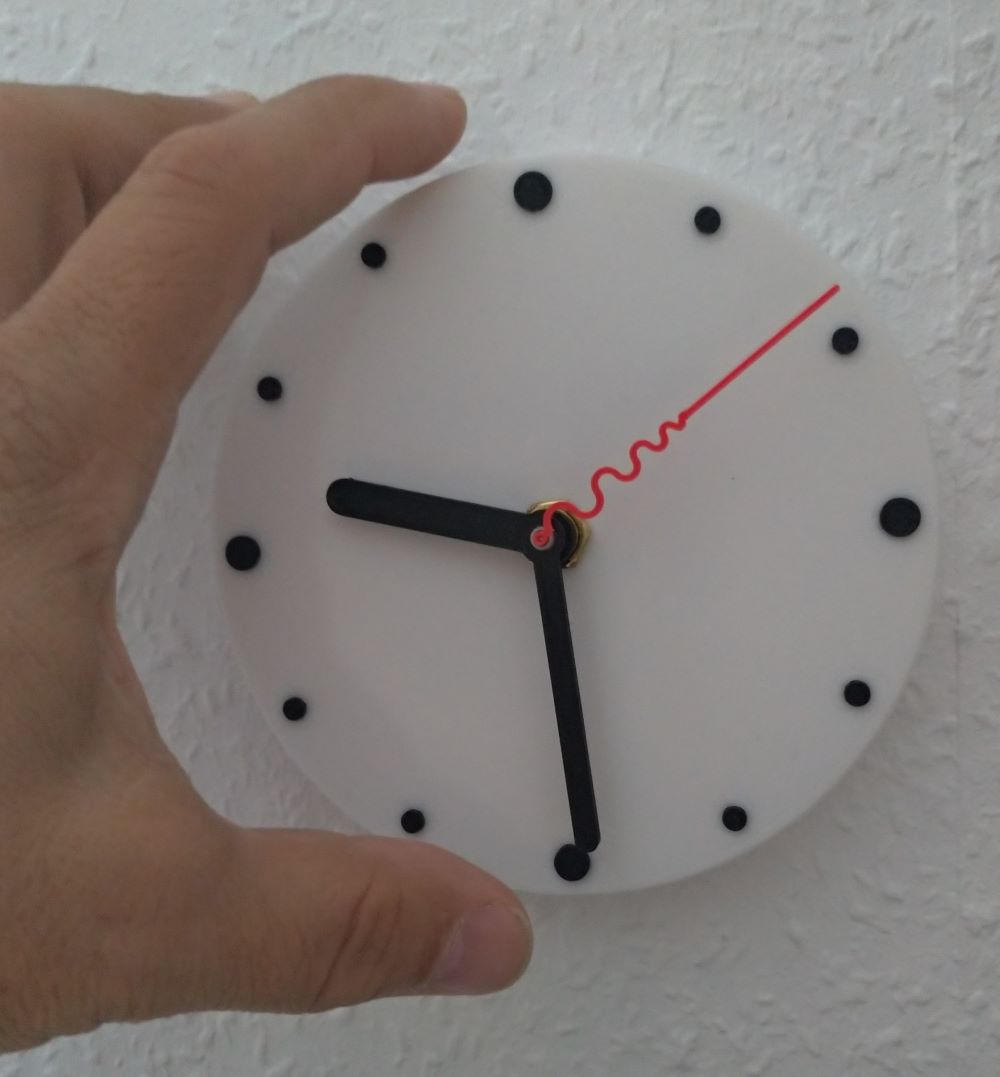 small wall clock