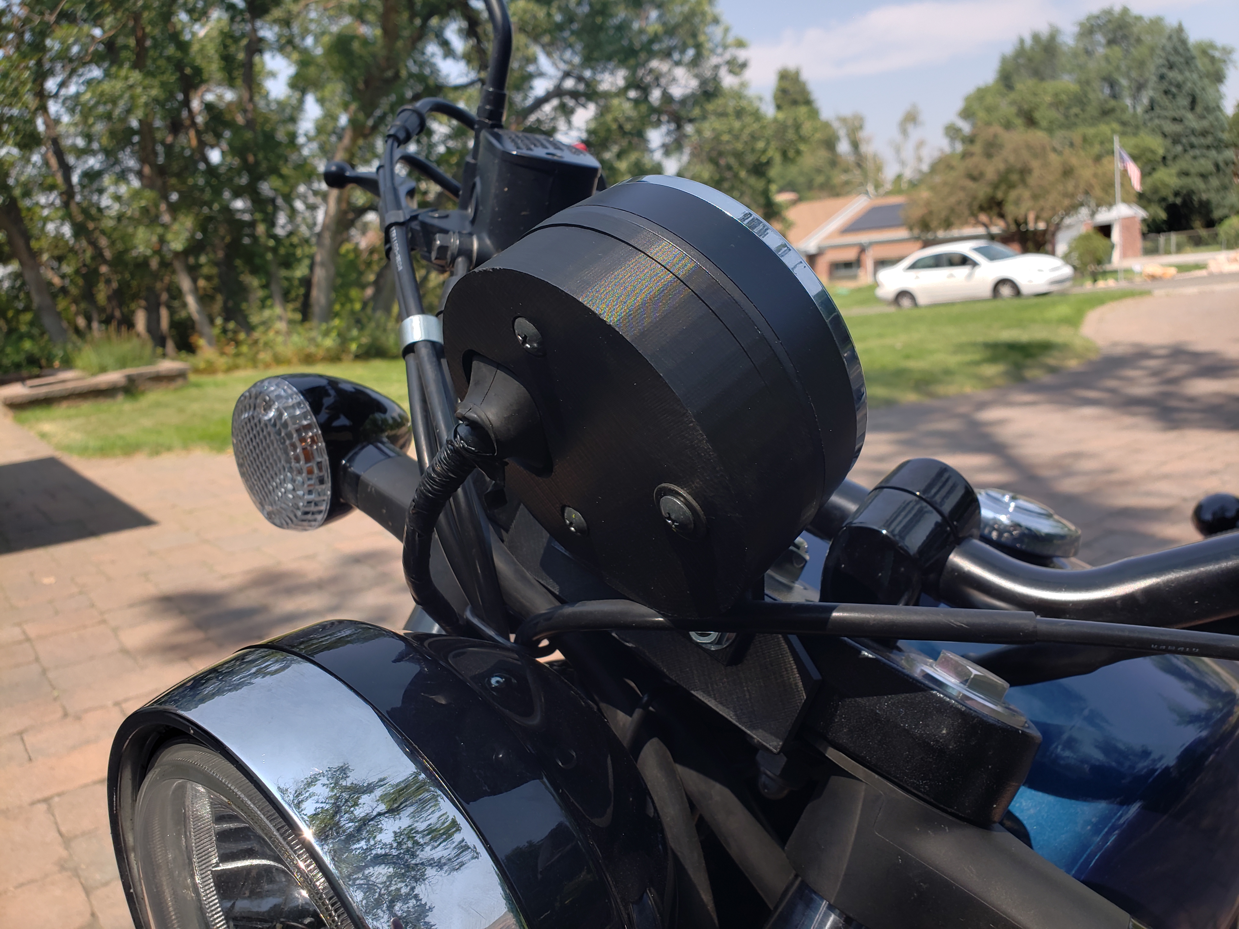 Yamaha Bolt Speedometer Relocator