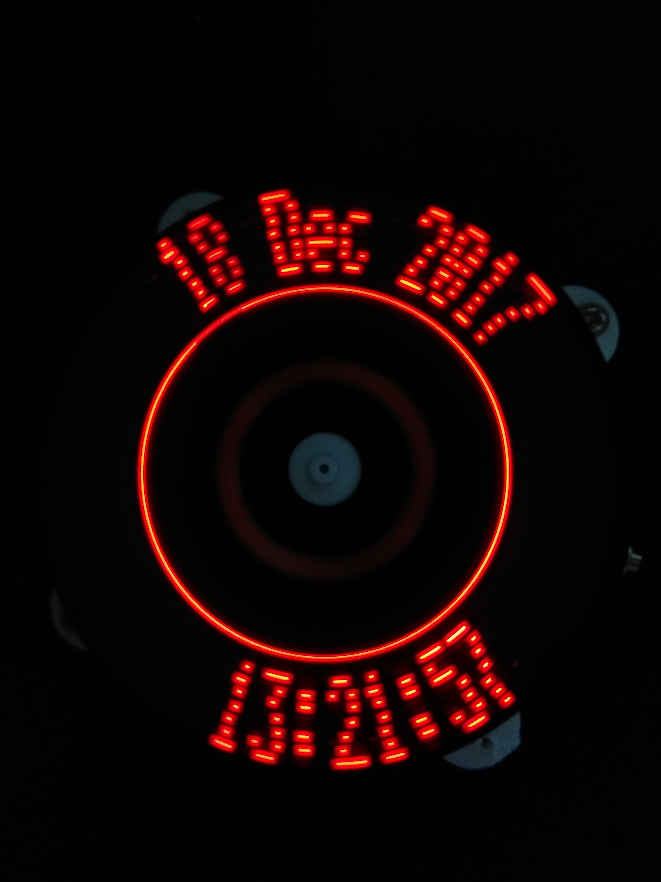Wireless POV Clock