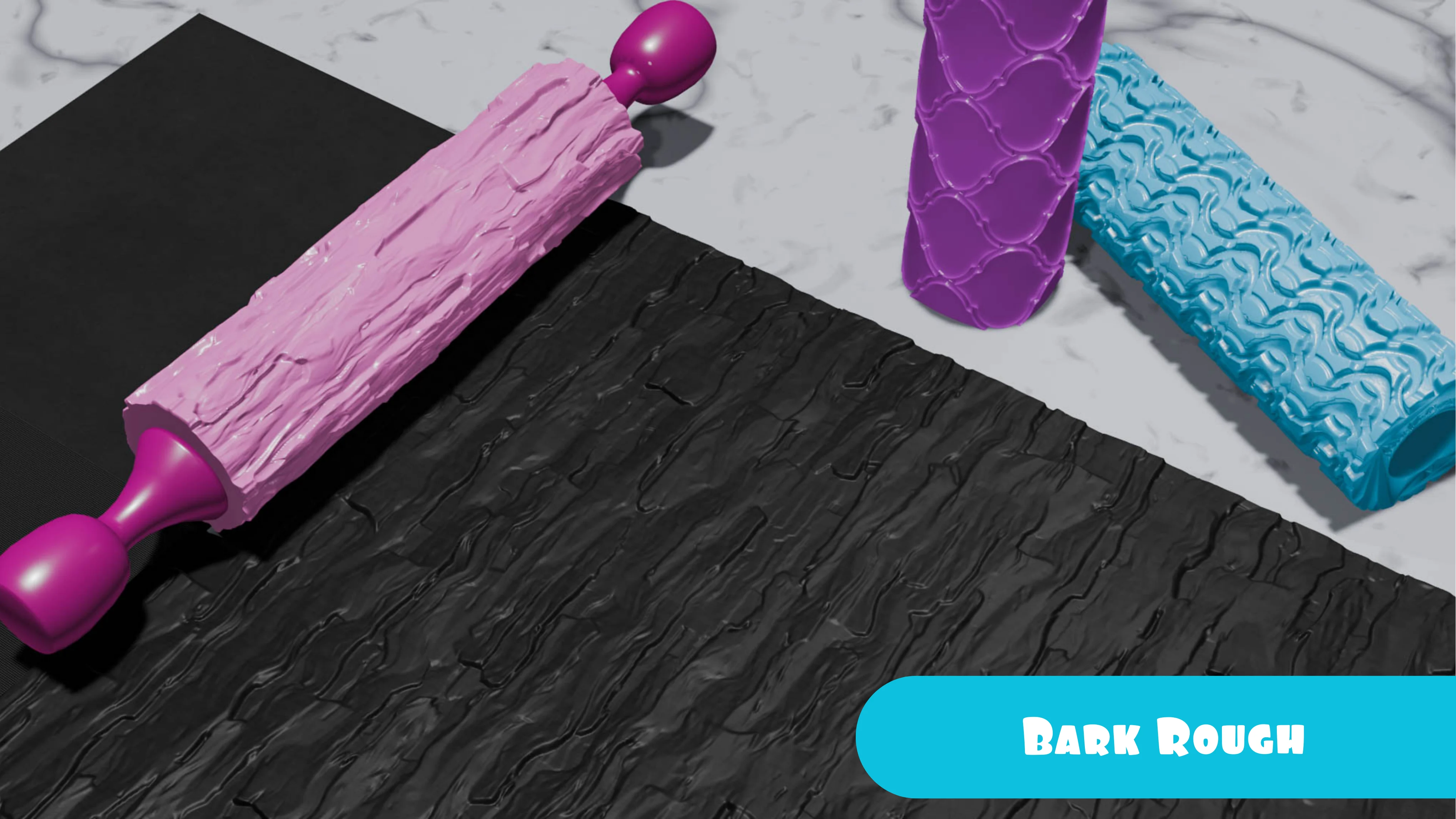 Foam Roller- Rough Bark (Cosplay)