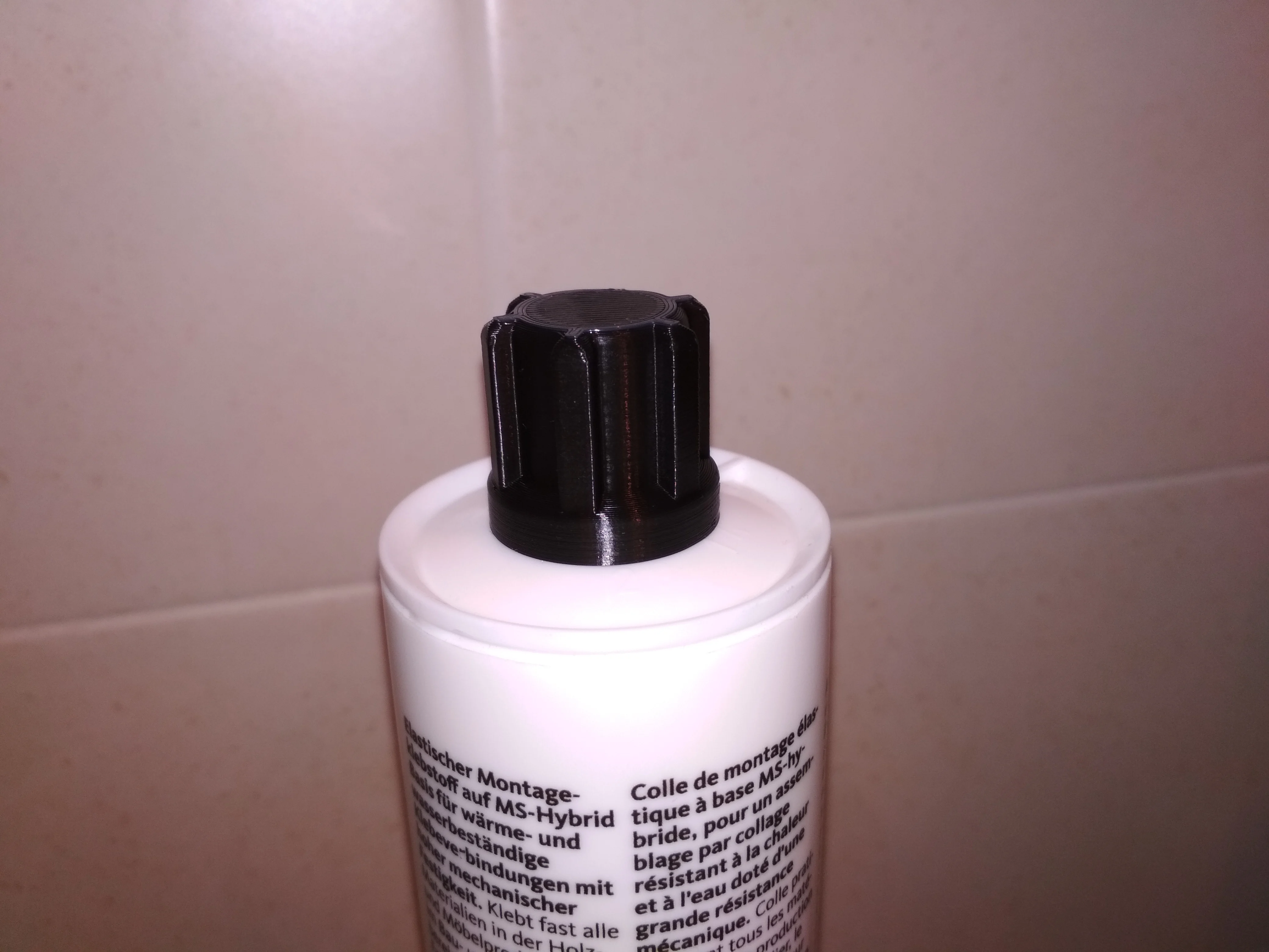 Sealant Nozzle Cap - Silicone Cap - Silikon Tube Verschluss