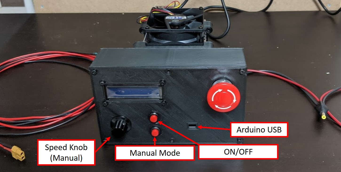 Spindle Control and Power Box