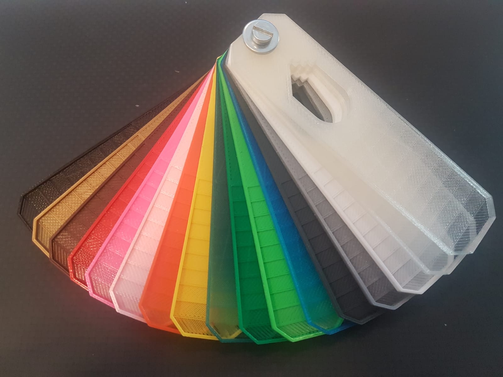 Filament sample booklet