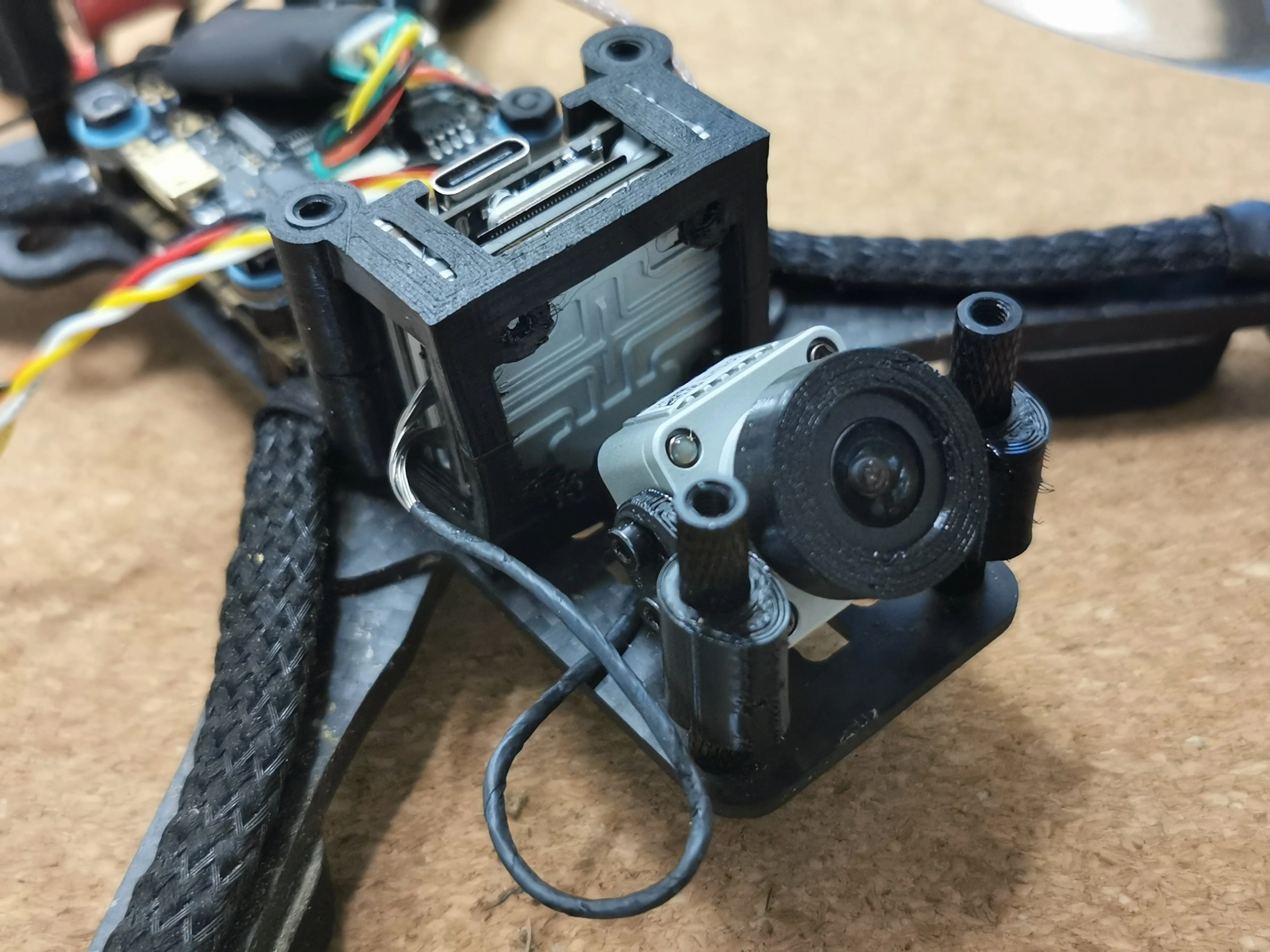 Caddx Vista vertical mount