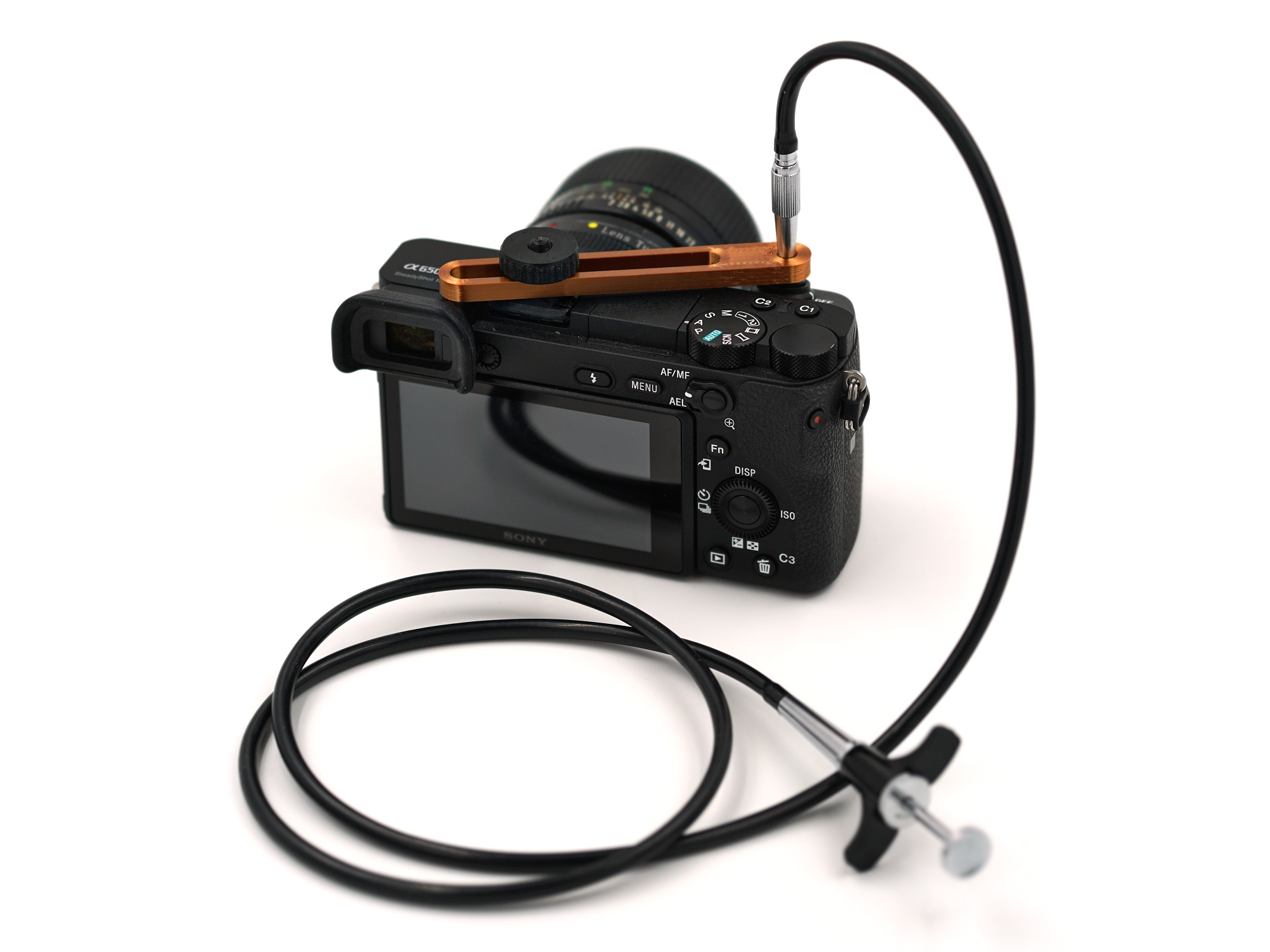 Adjustable Mechanical Cable Release Adapter for Digital Cameras