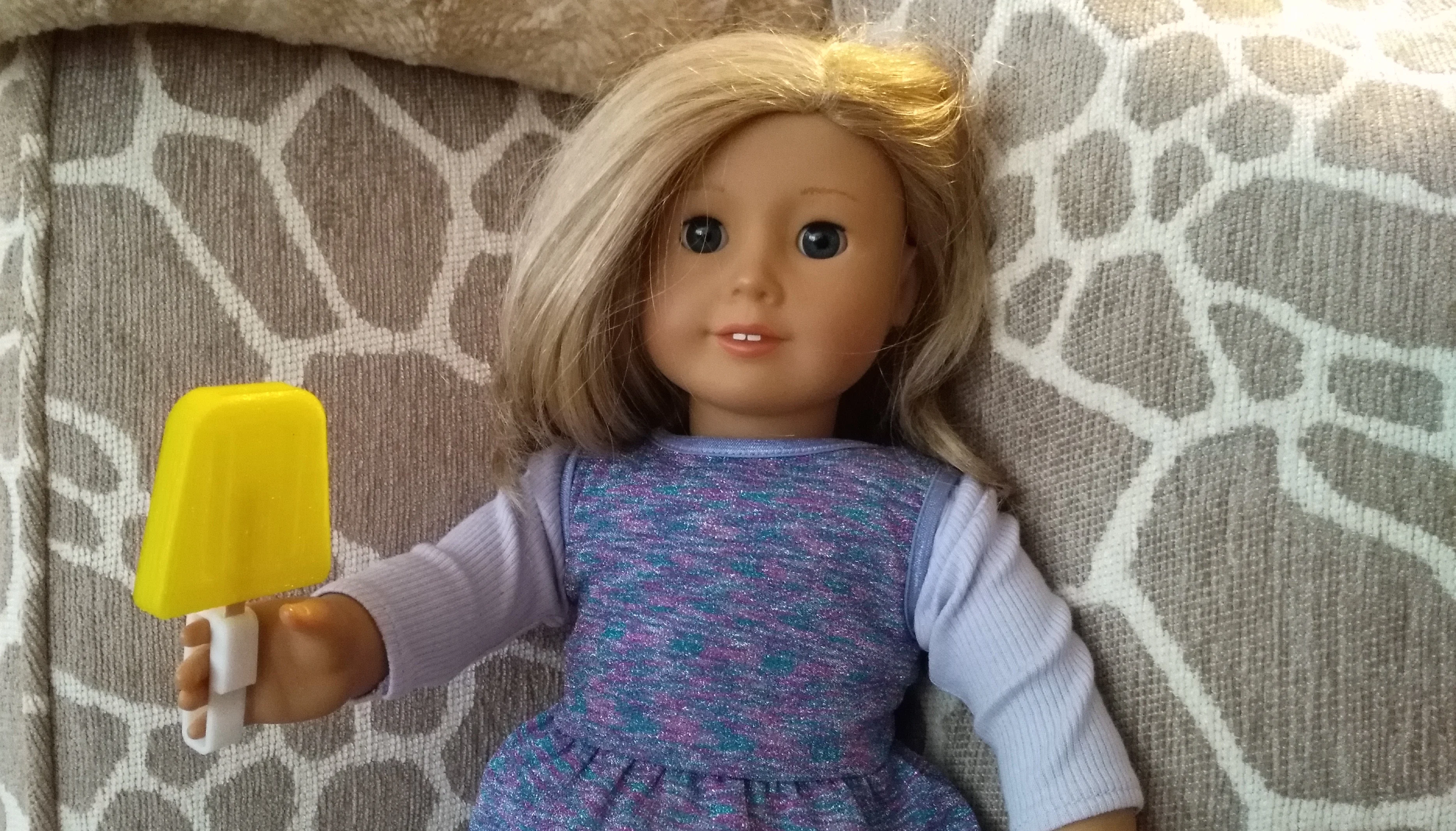 American Girl Doll Popsicle
