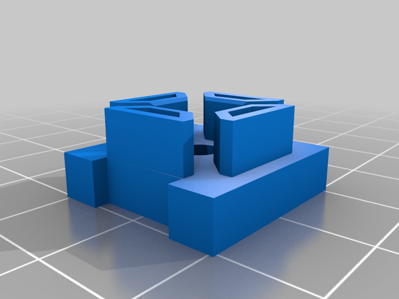 Ender 3 S1 Light Bar Compression Adapter