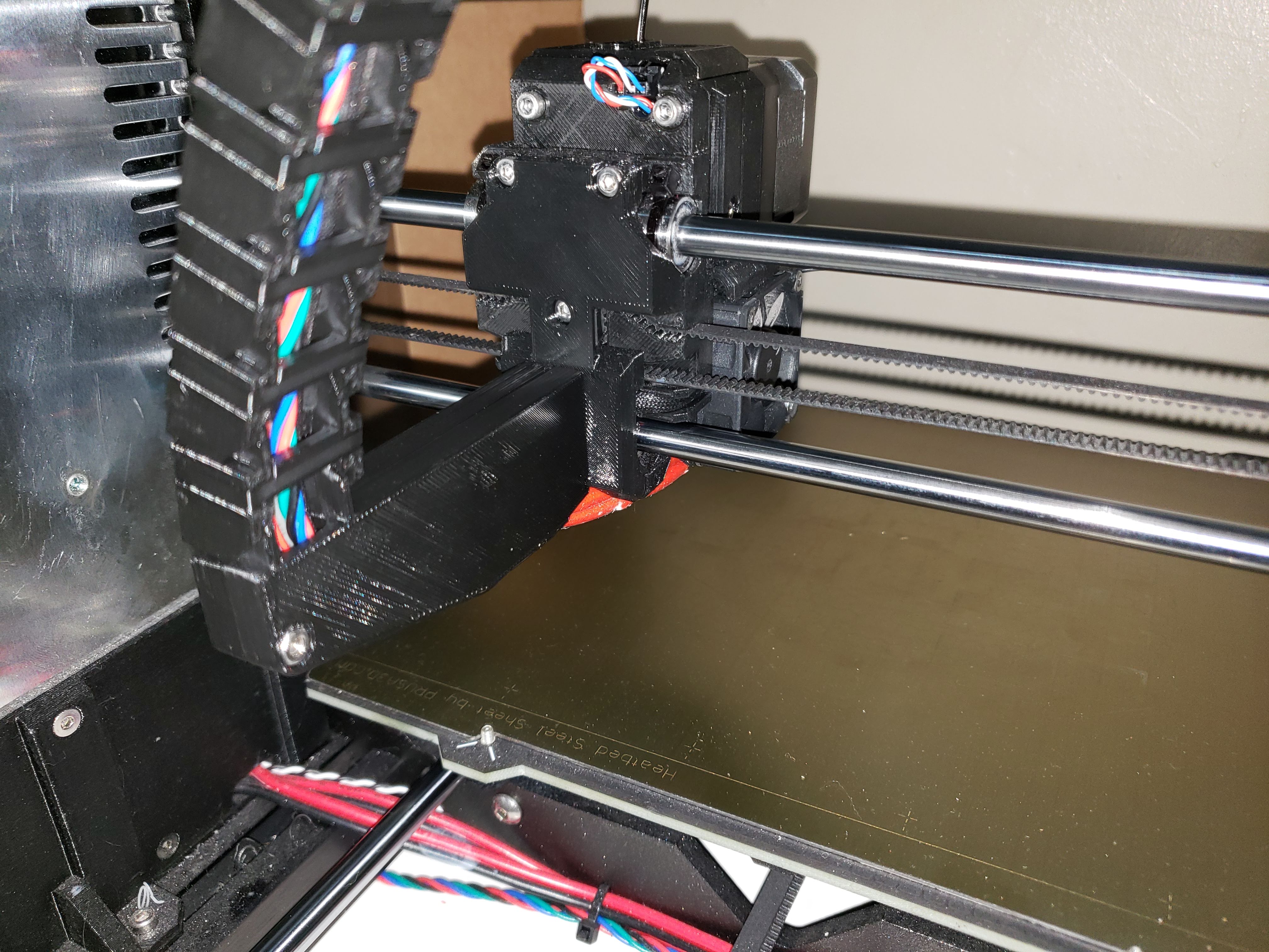 Prusa i3 MK3S Cable Chain Add-on (X Axis) Cable Holder