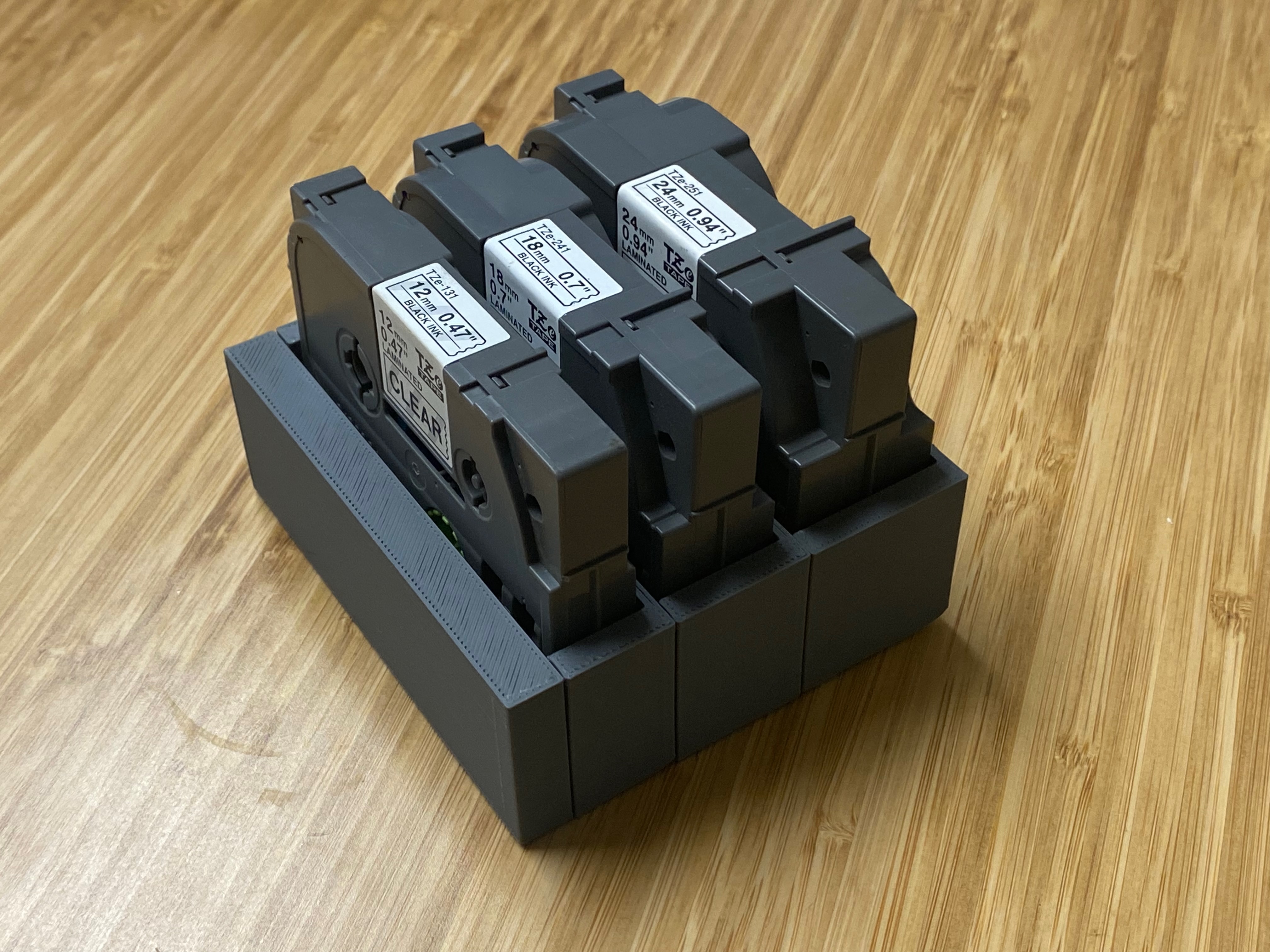 Expandable P-Touch TZ Tape Organizer