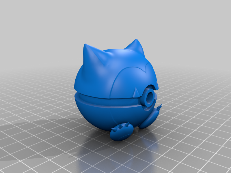 Snorlax Style Pokeball