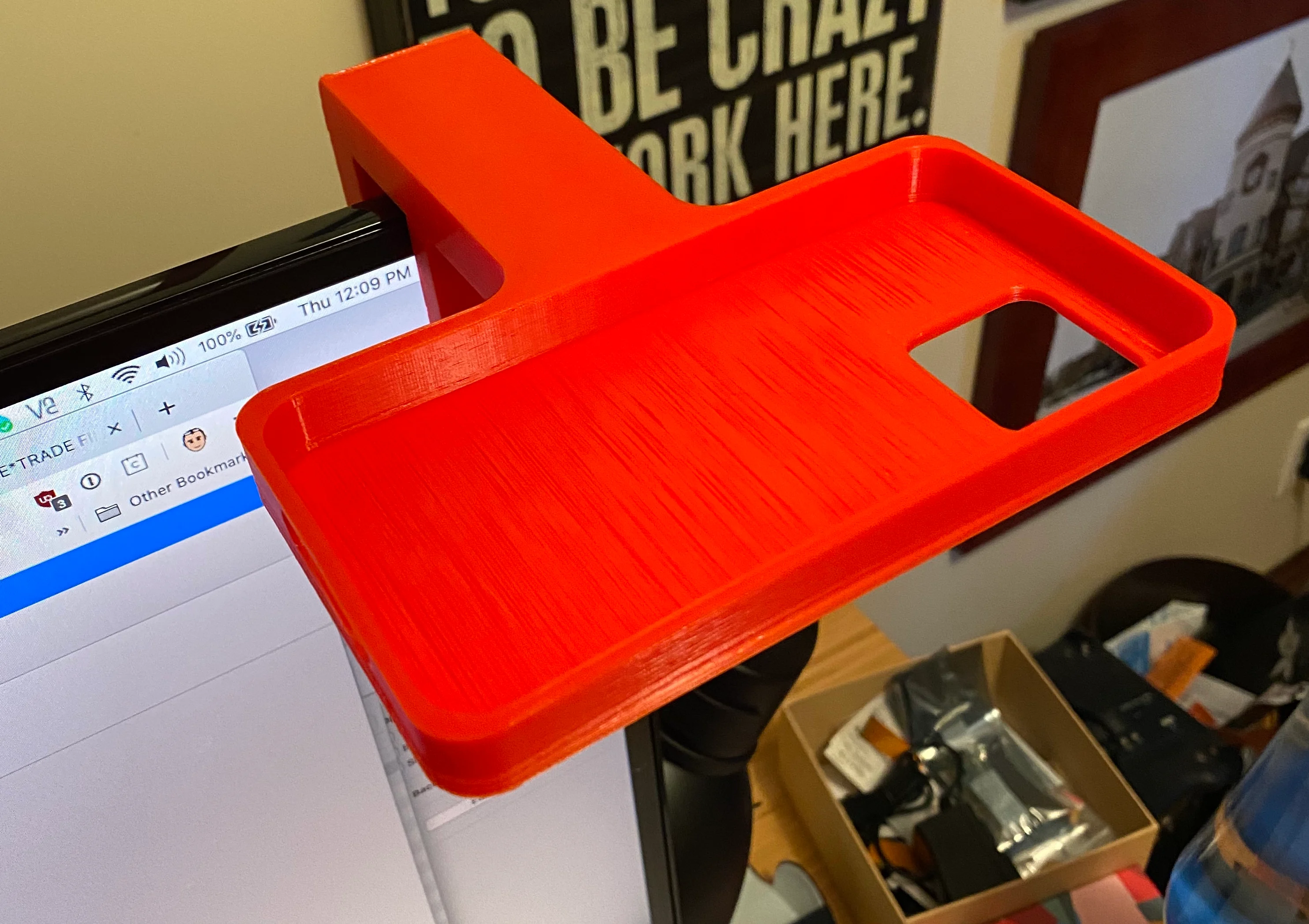iPhone 11 Monitor Desk Mount for overhead Shots