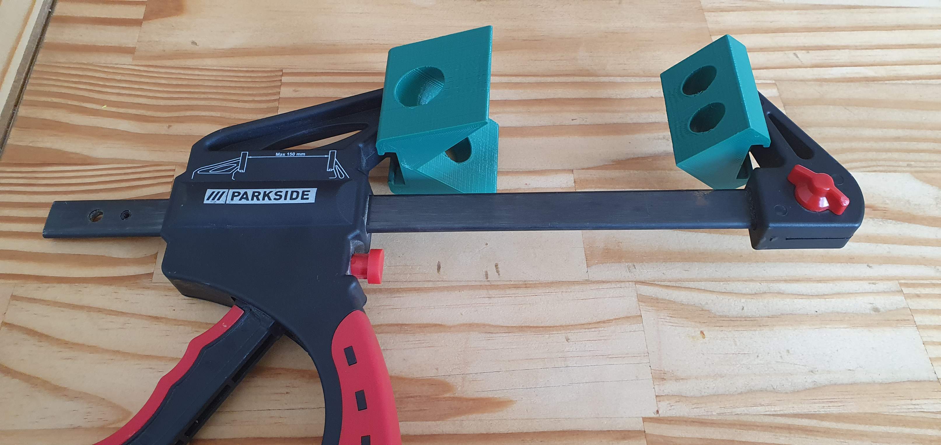 Lidl Parkside Clamp 90 Degree angle Corner UPDATED