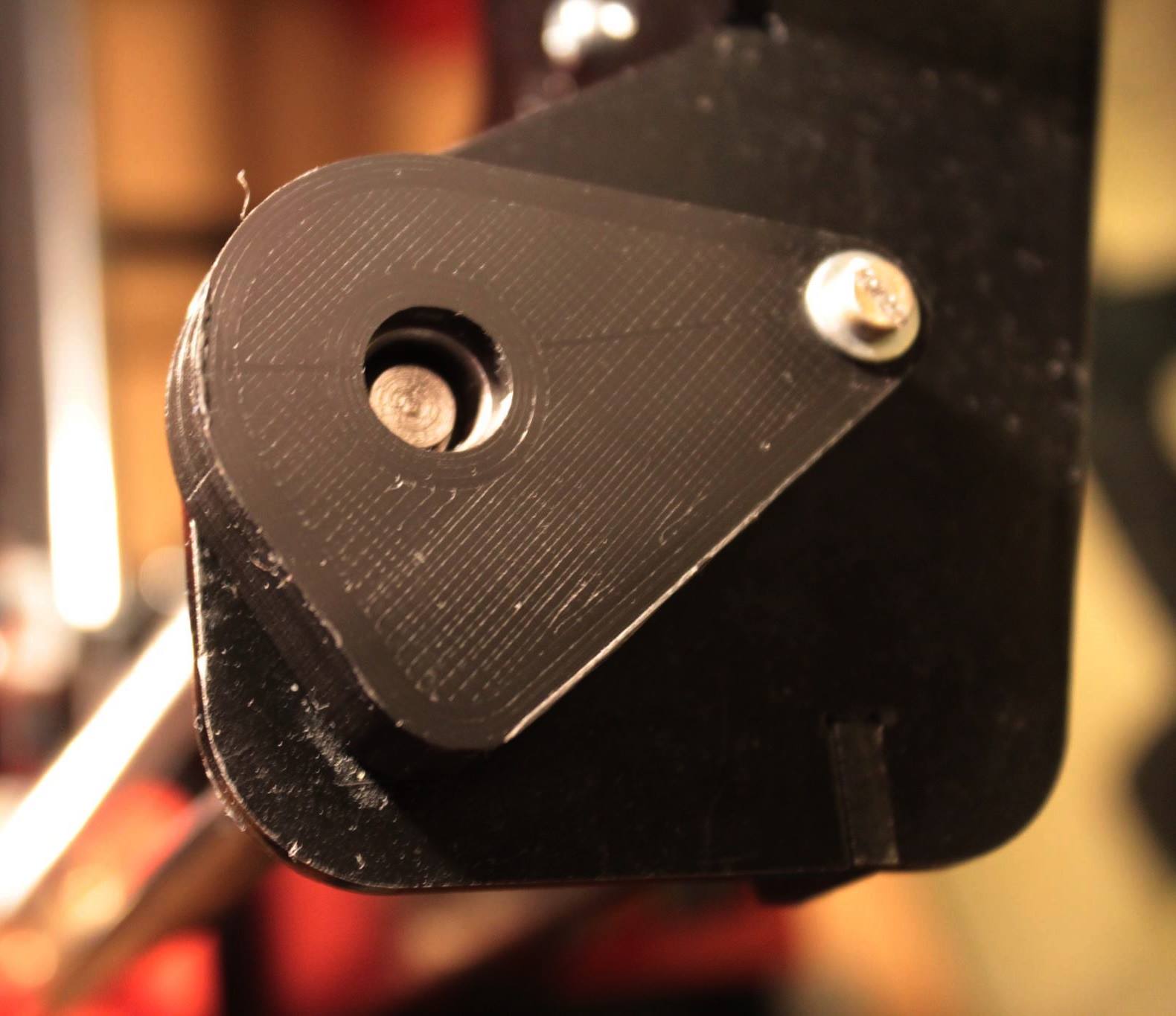 Prusa I3 Steel, Z Bearing Mount.
