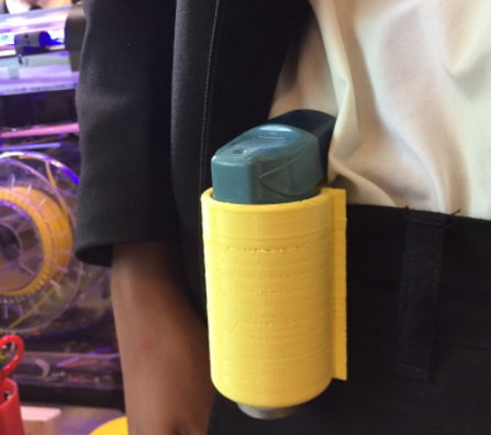 Inhaler Holder for Running
