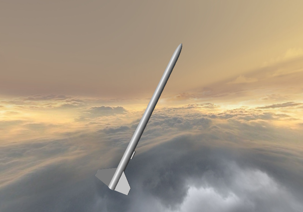 Avion (Apogee) - Model Rocket 18mm w/replaceable engine mount