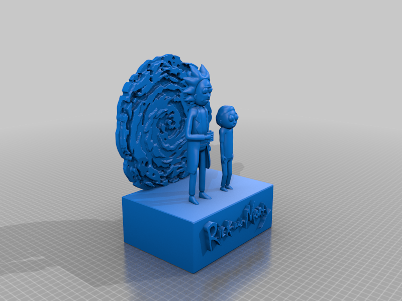 Rick and Morty Led Stand