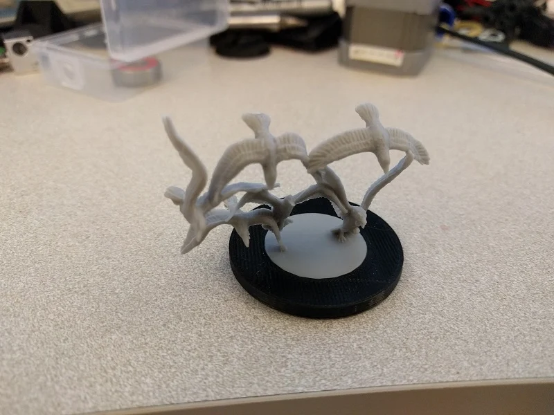 Zombicide Crow 40mm base adaptor