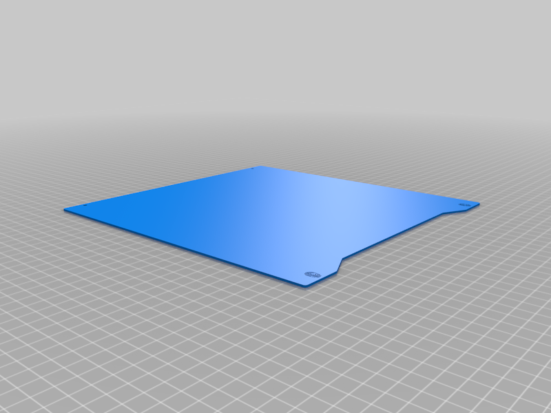 Biqu B1 print bed model for prusa slicer software