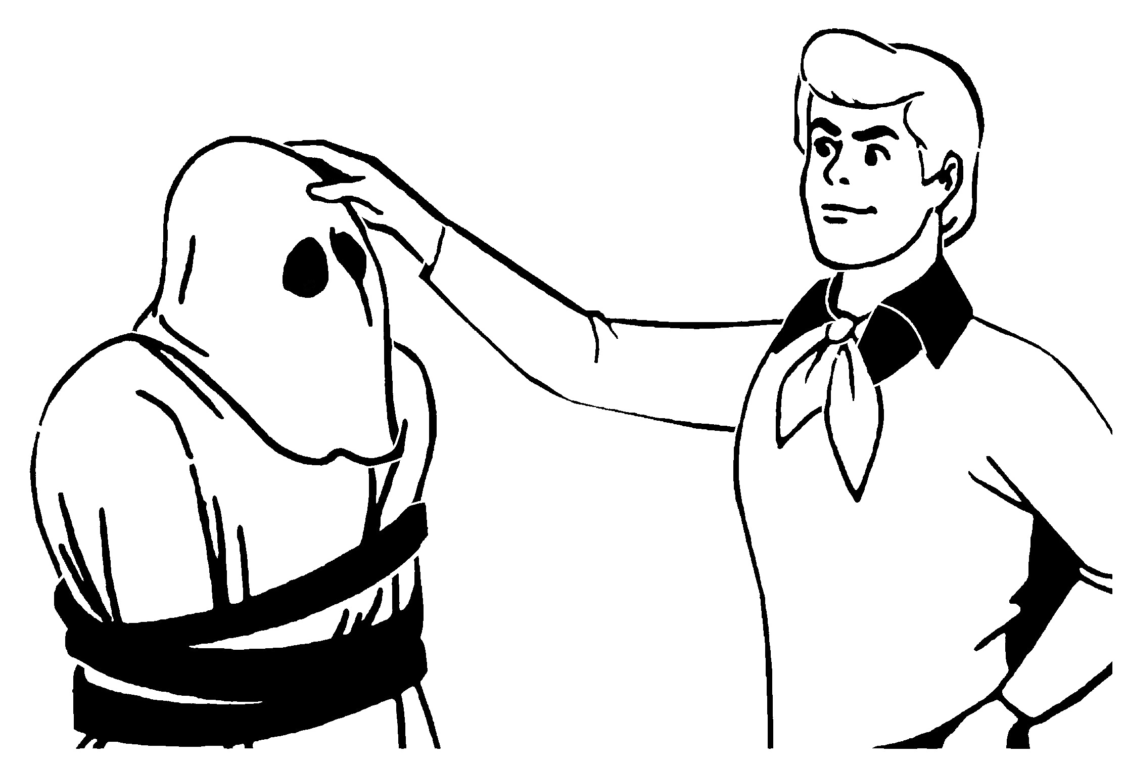 Fred Jones stencil 1