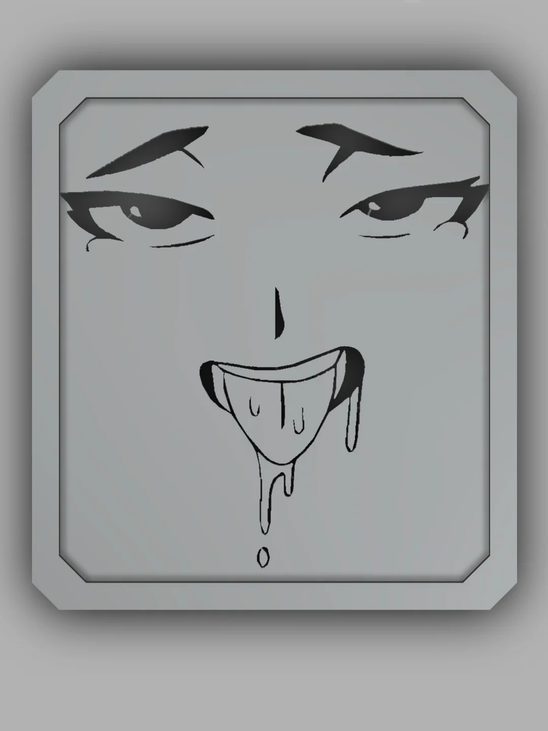 Ahegao 2D Wall Art