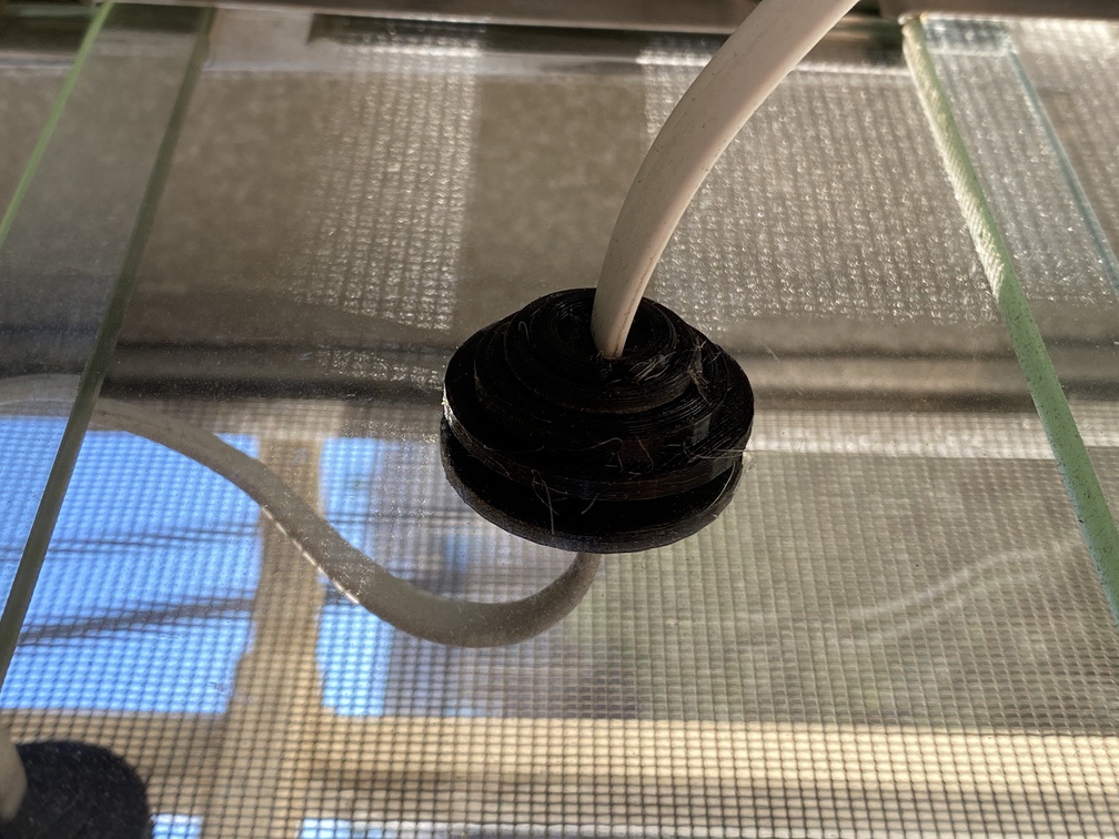 Snap Assembly Cable Passthrough Grommet