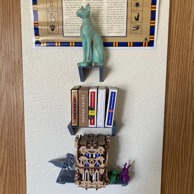 Assorted Display Shelves