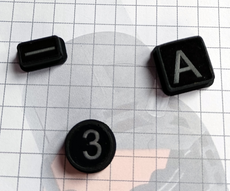 Kit de touches pour clavier de CDU 737 France Cockpit