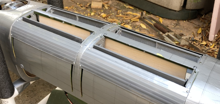 B-24 Bomb Bay Doors - 1/12th scale ARF B-24