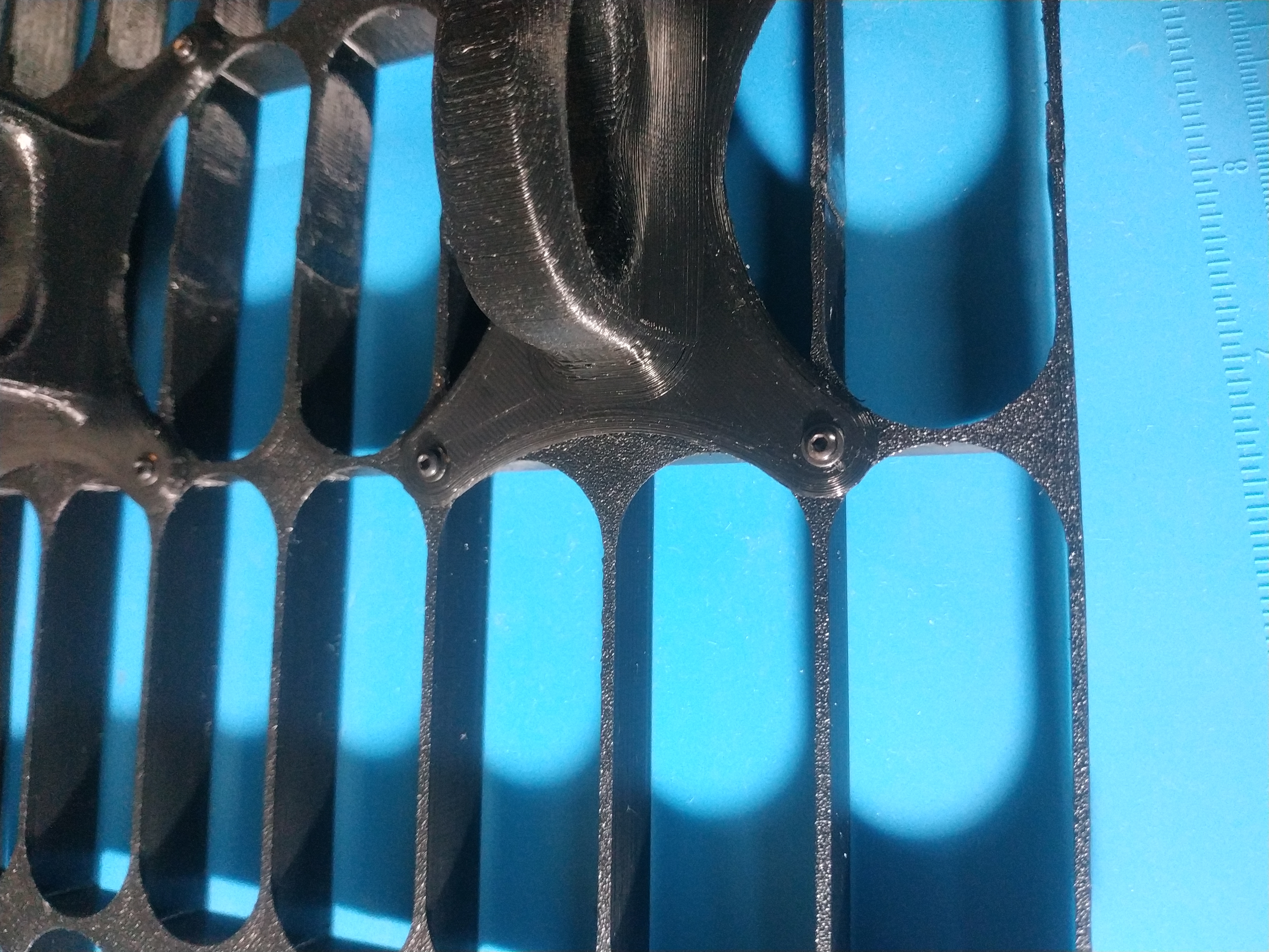 Baking tray cake cutter / slicer /  portion divider ; 7cm x 2,5 cm ; 5 * 8 array