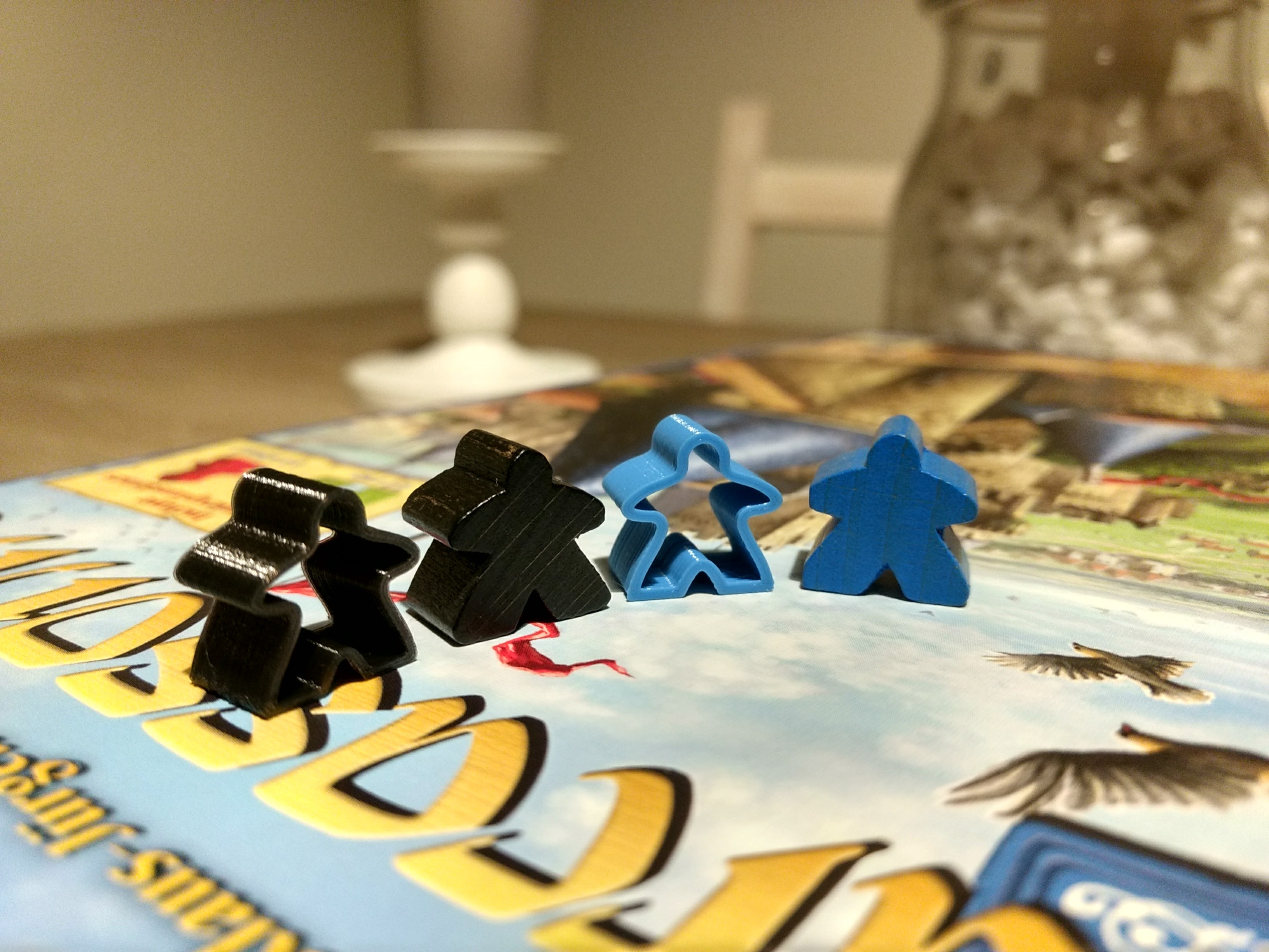 Carcassonne Meeple Ghost/Phantom/Fantasma