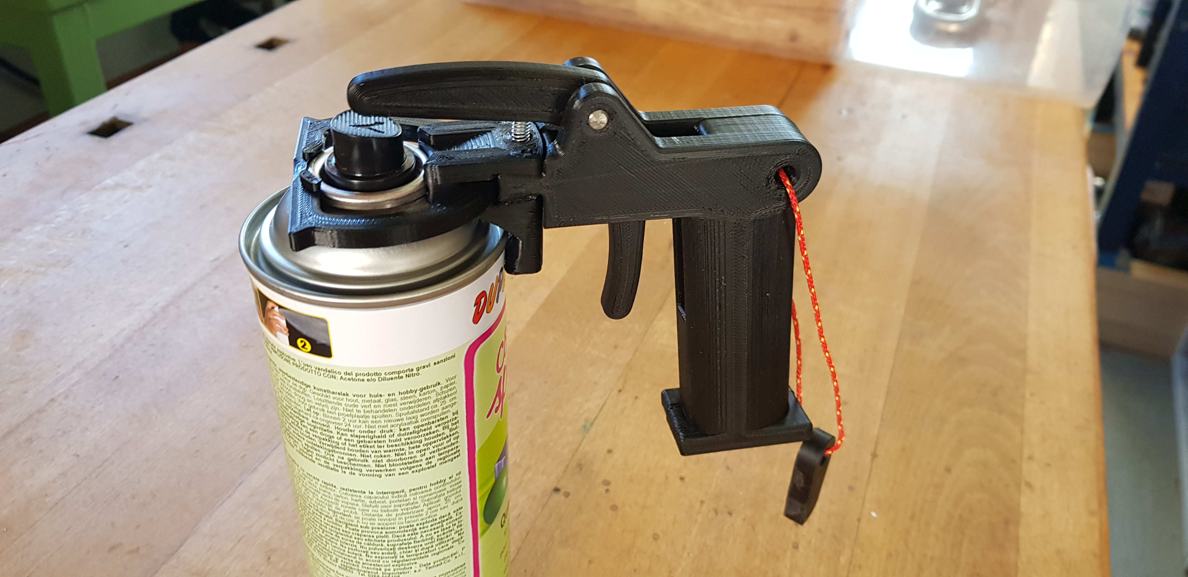 Spray Can handle / grip / trigger // Sprühdosen Griff
