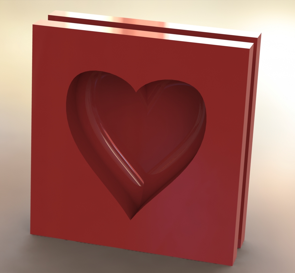 Valentine Chocolate Mold