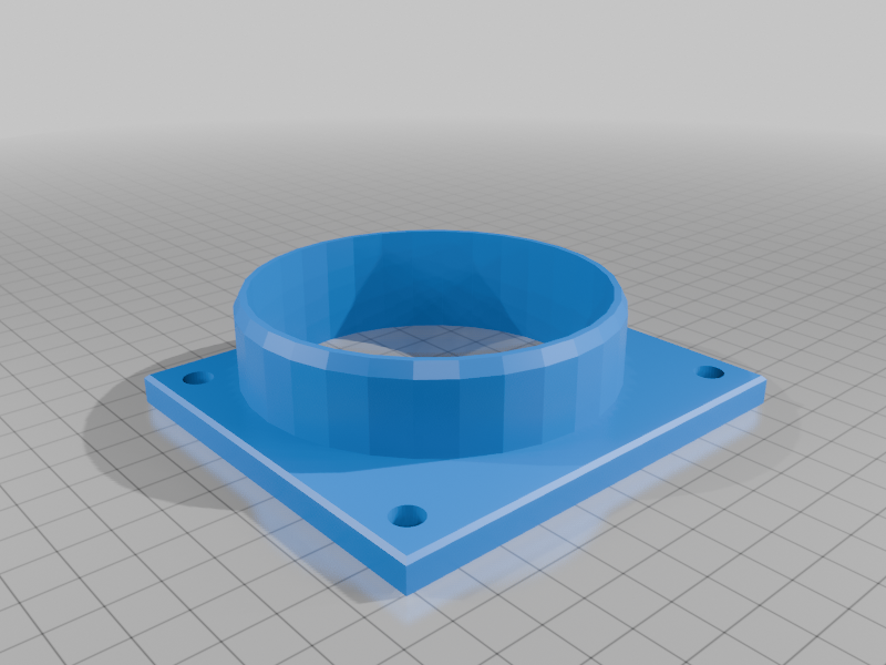SN95 MAF flange and spacer for Foxbody Mustang