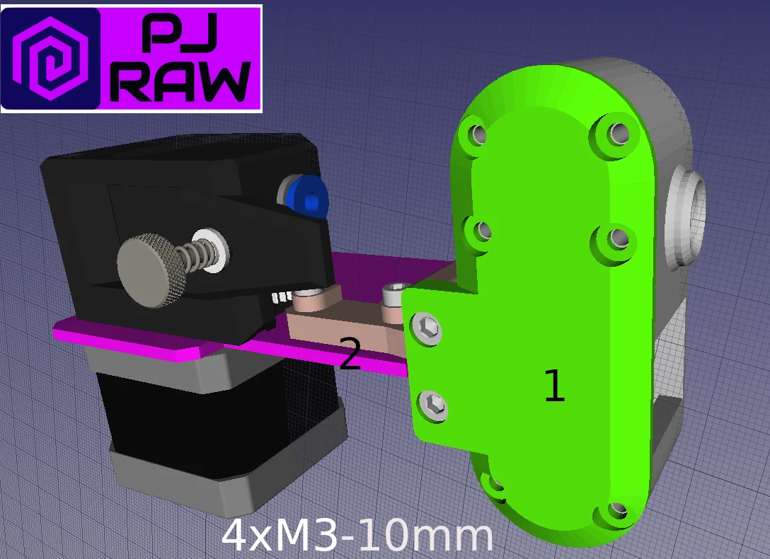 BIQU B1 Smart Filament Sensor Bracket (BMG)