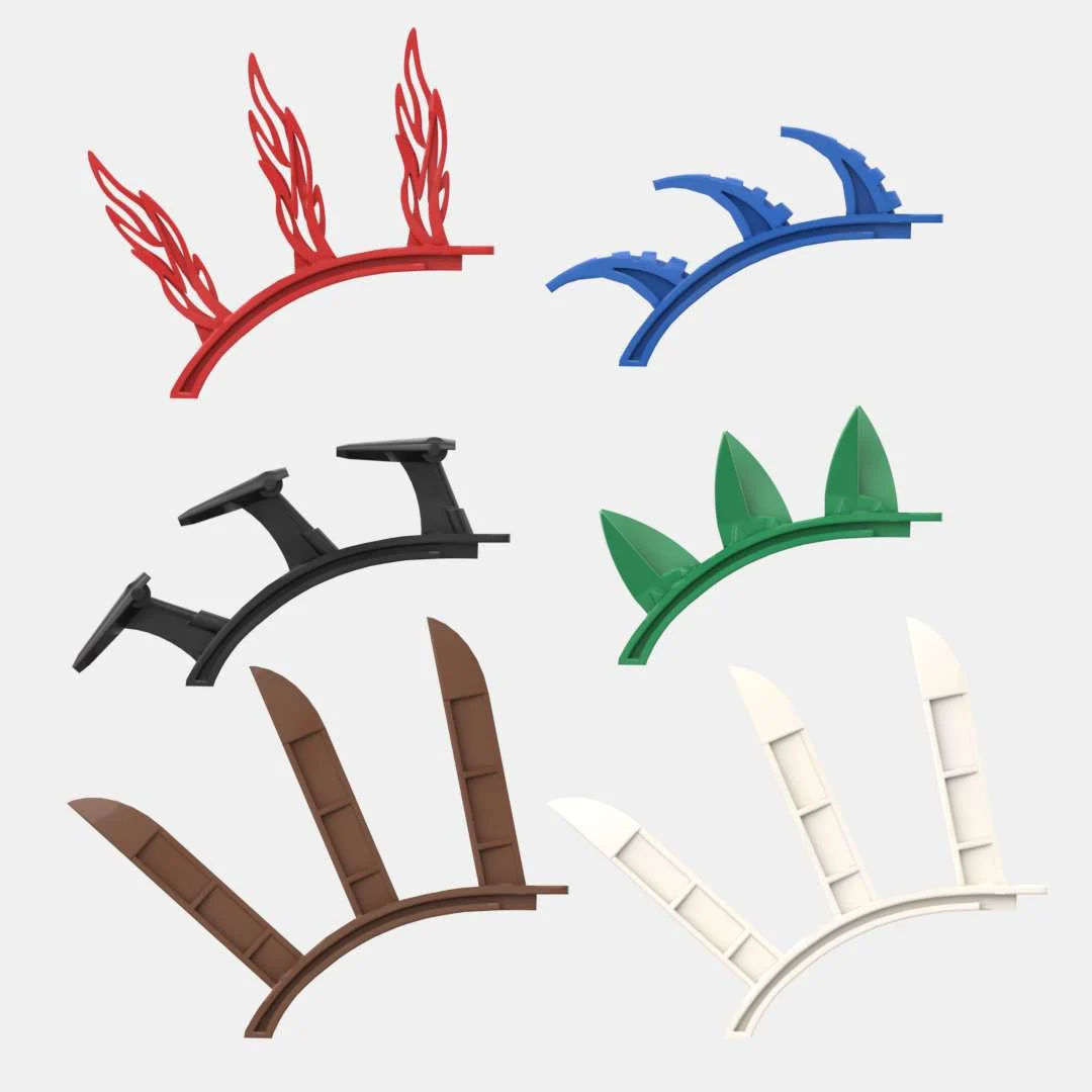 Bionicle Rahkshi Prototypes Spines pack