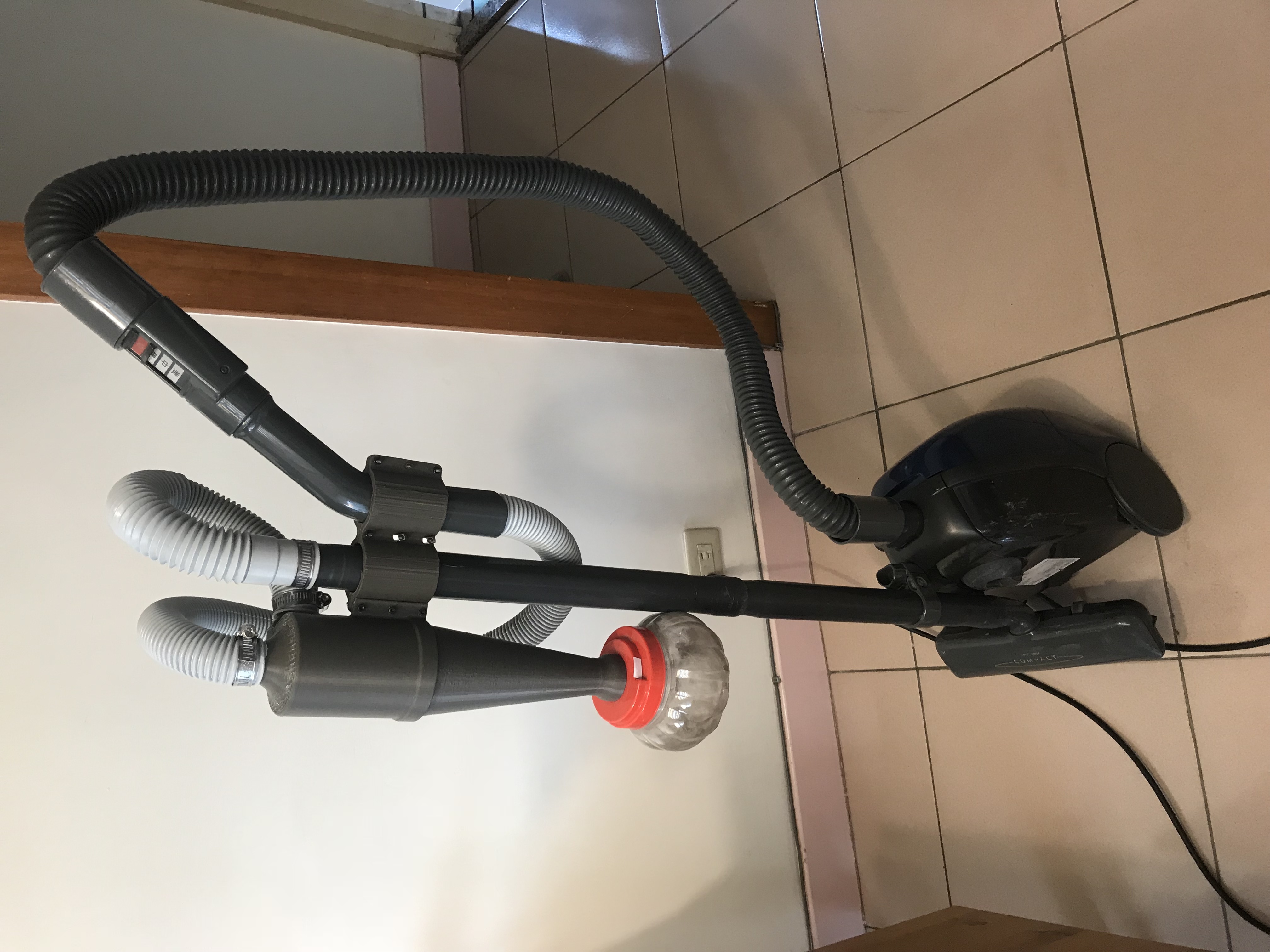 Cyclone dust collector - home vacuum cleaner renovation project