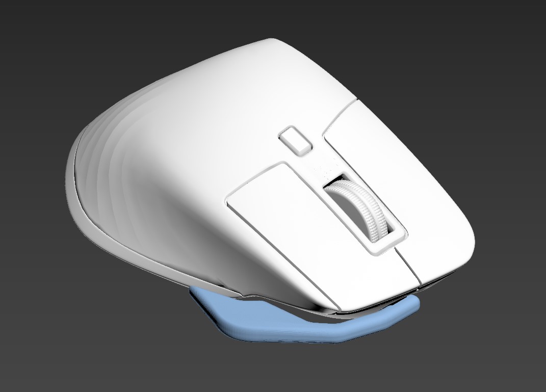 Logitech MX Master 3S pinky rest - Minimal design