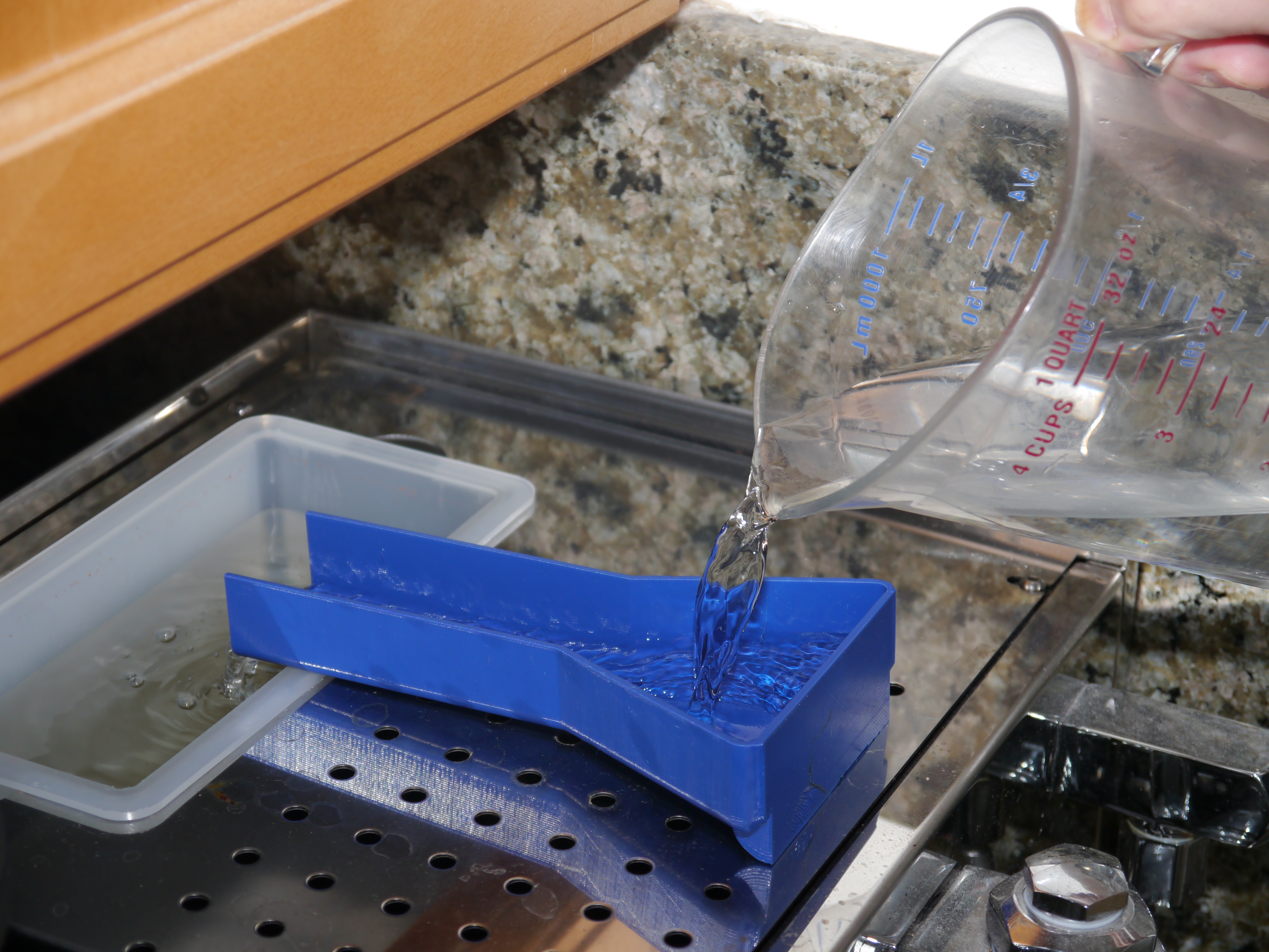 Fill Chute For Espresso Machines