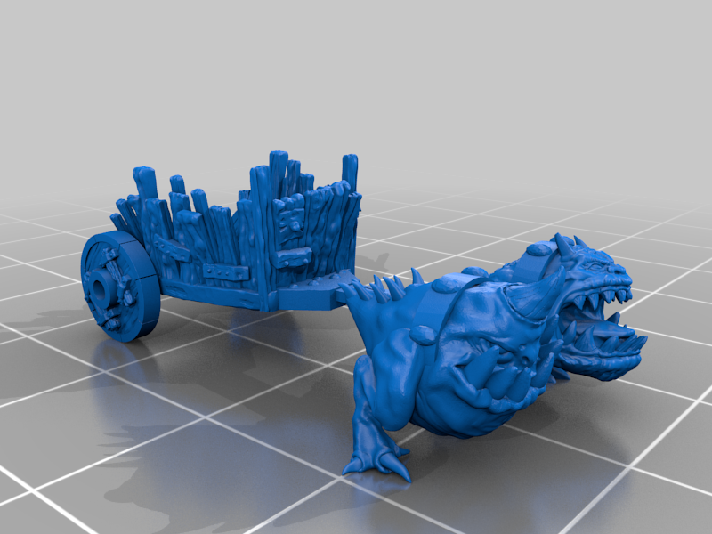 warmaster squig chariot