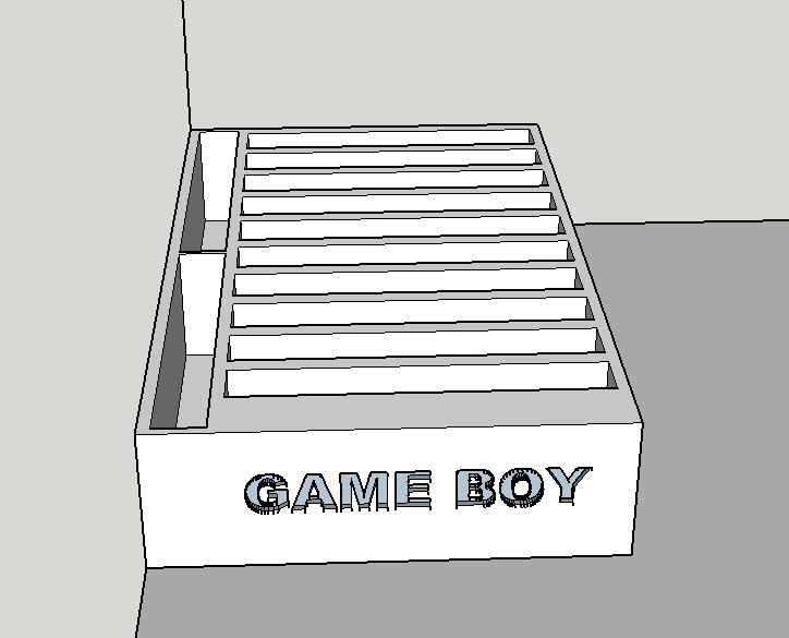 GameBoy- Cartridge Holder