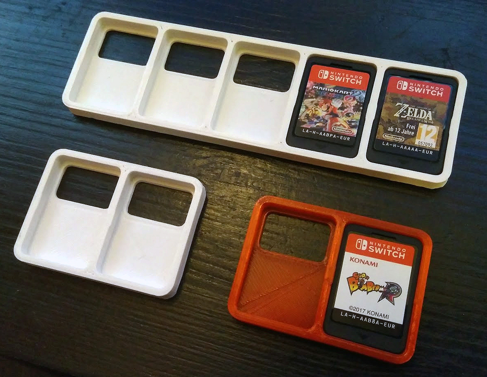 Simple Nintendo Switch cartridge holder